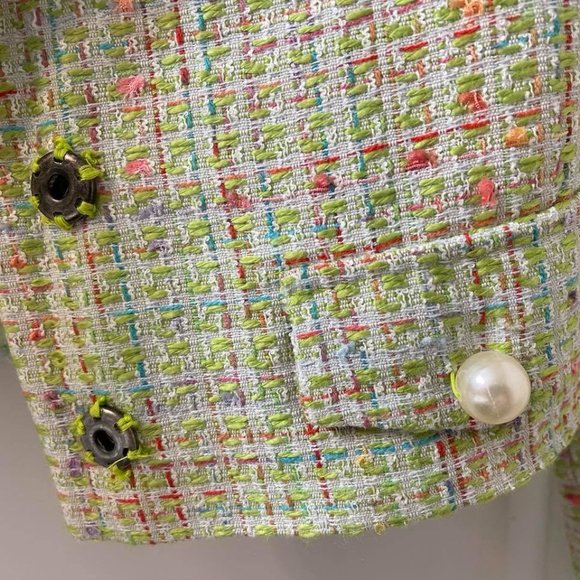 Tweed Crop Jacket &  Skirt - Size S - Like New - Picture 3 of 5